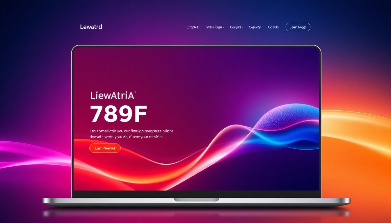 789f website homepage showcasing a user-friendly interface with vibrant visuals and modern digital elements for enhanced engagement and navigation.